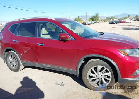 2014 Nissan Rogue Sl from USA, damaged, VIN 5N1AT2MT1EC853570